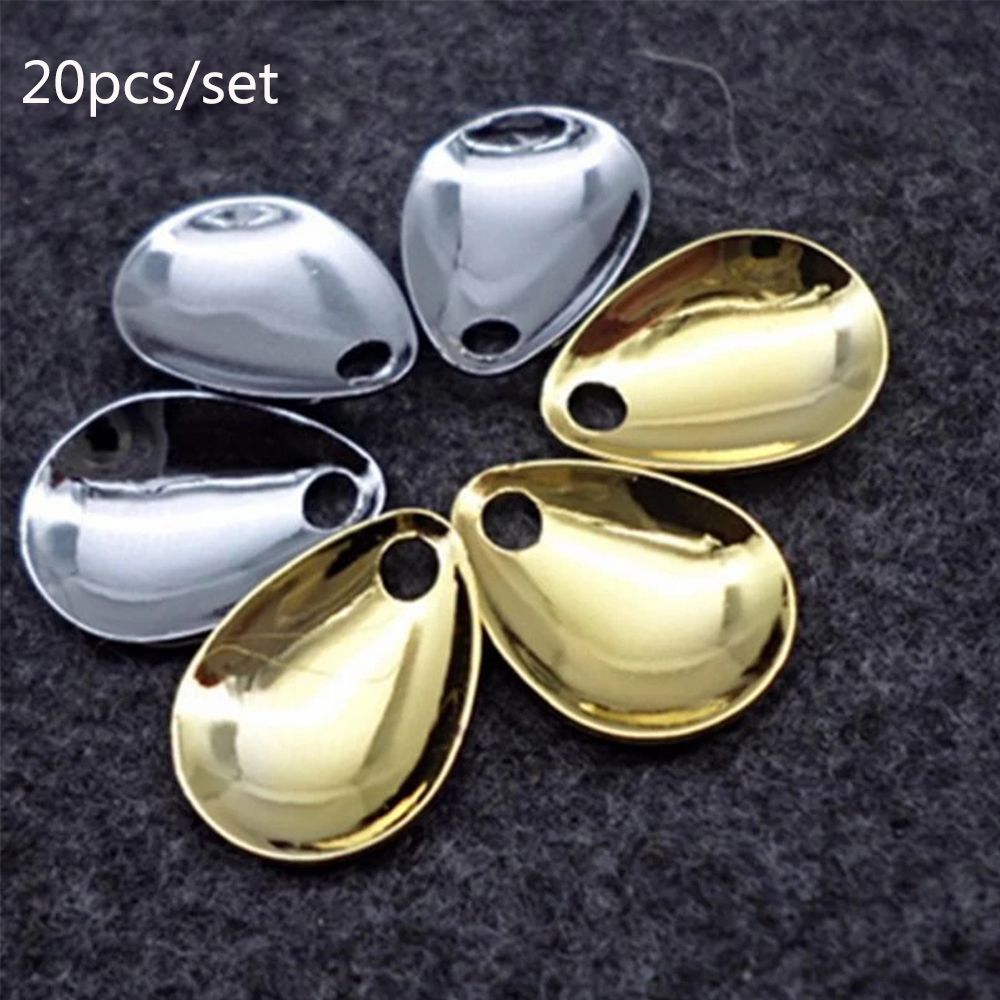 20pcs/lot Fishing Spinner Ring - Fishing Lure Spoon のレビューと価格