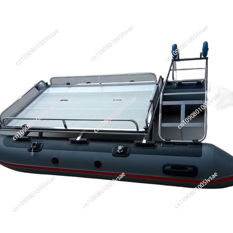 Aluminium Deck PVC Pontoon 1/2 - Fishing Boat Aluminum avis et prix