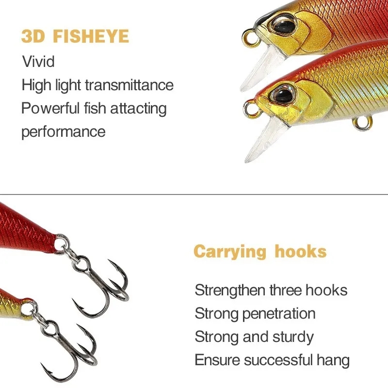 15Pcs Sinking Minnow Fishing L - Fishing Lure Jerkbait のレビューと価格