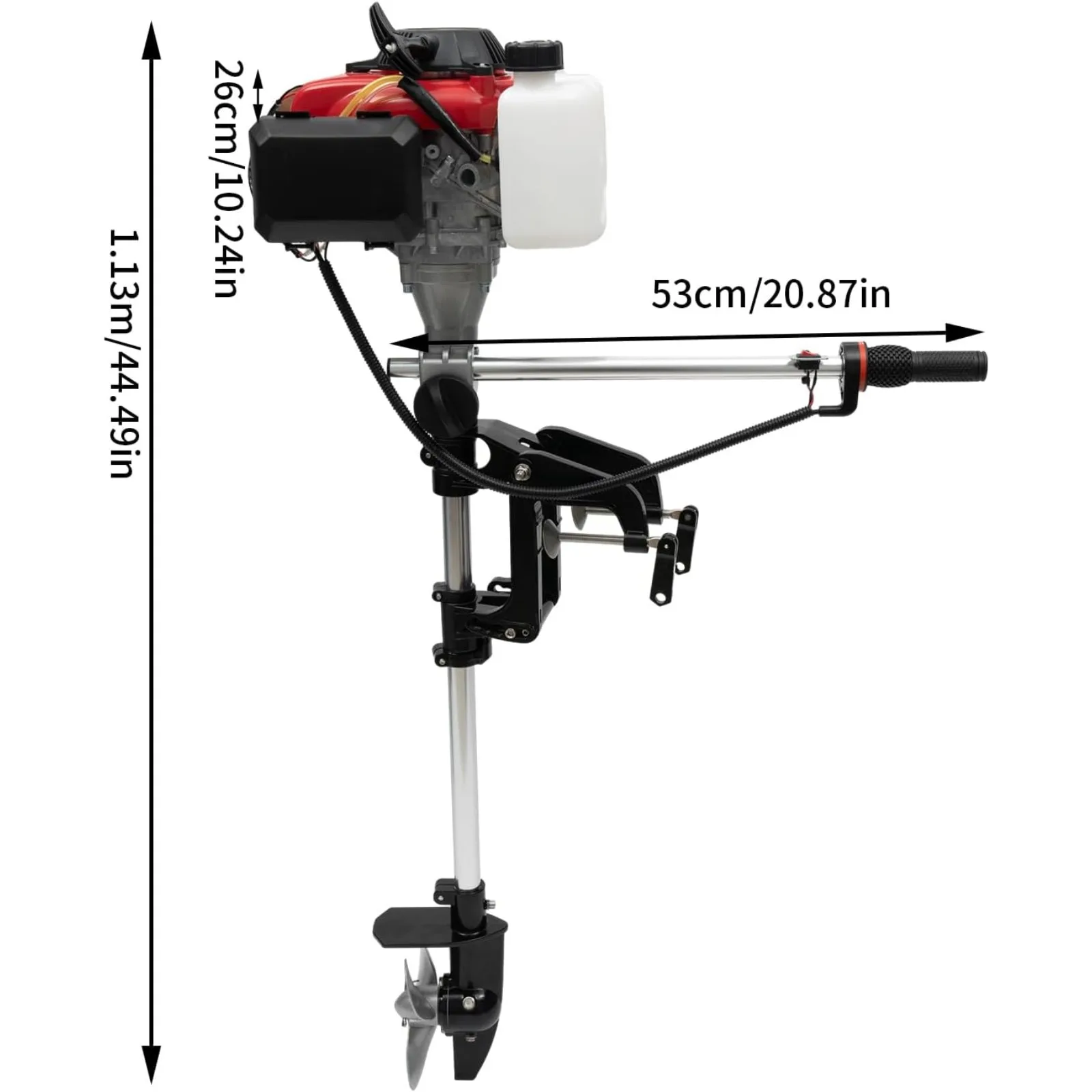 4-Stroke 4HP Boat Outboard Mot - Fishing Boat Outboard Motor avis et prix