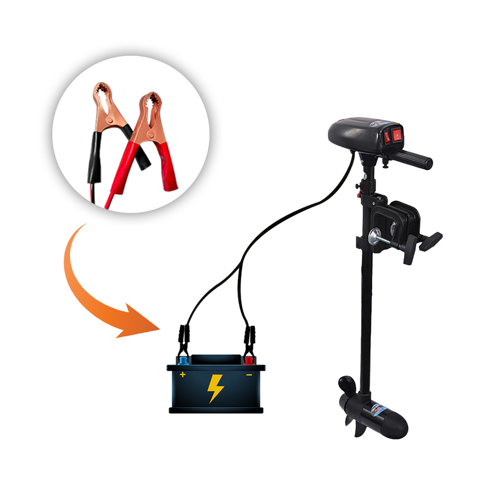 SAVAGE MARINE 12V 28LB Electri - Fishing Boat Outboard Motor avis et prix