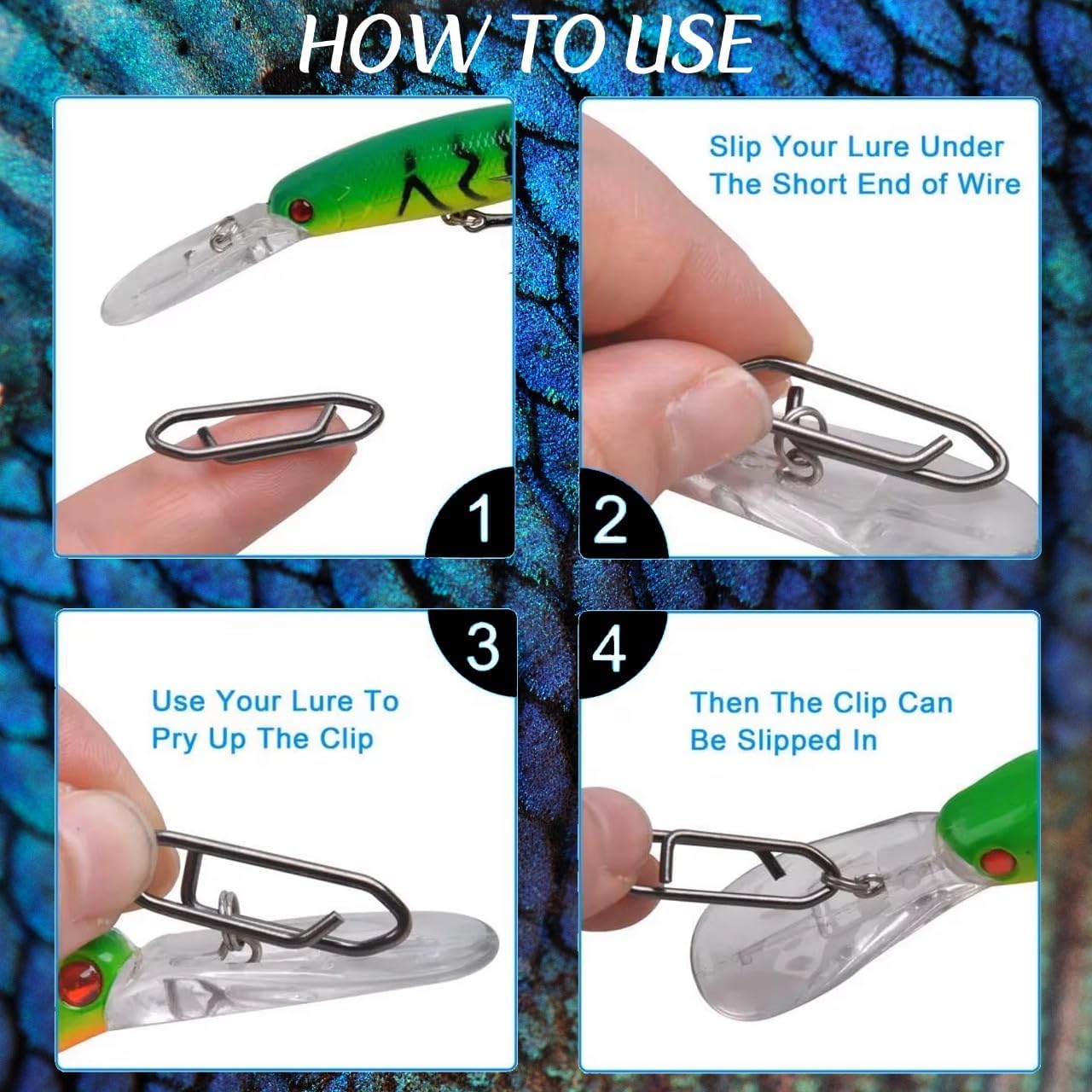 9KM Fishing Snap Kit 110pcs Po - Fishing Lure Kit のレビューと価格