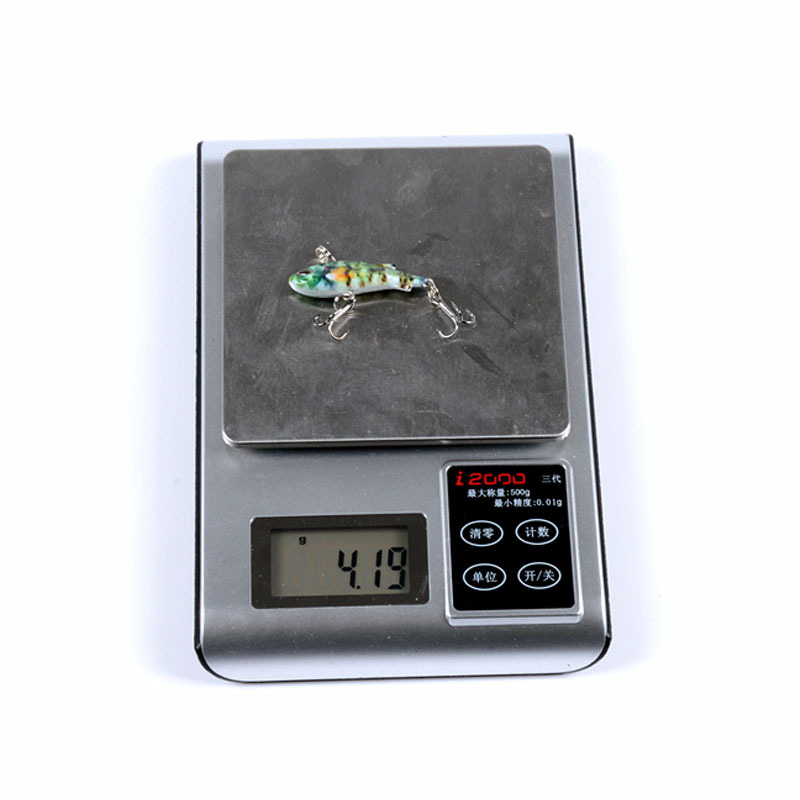 8pcs 4cm 4g Mini Lipless VIB F - Fishing Lure Buzzbait のレビューと価格