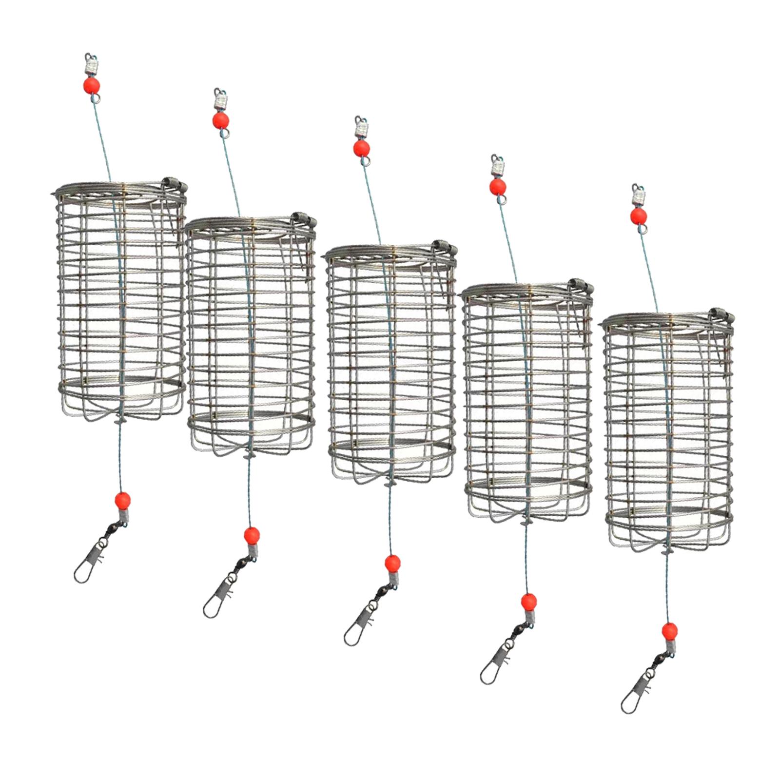 5x Solid Fishing Feeder Cage T - Fishing Lure Topwater のレビューと価格