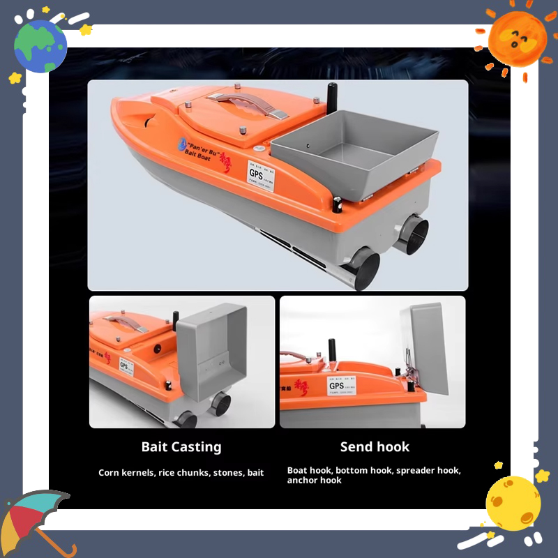 New Fish Riding The Wind Remot - Fishing Boat Gps avis et prix