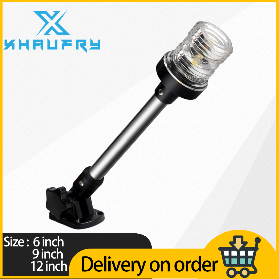 360 Degree White LED Fold Down - Fishing Boat Anchor avis et prix