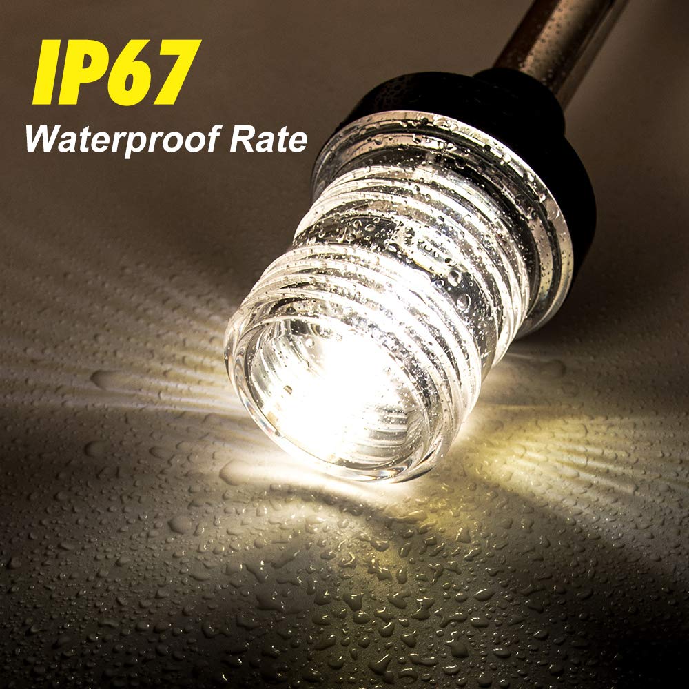 360 Degree White LED Fold Down - Fishing Boat Anchor avis et prix