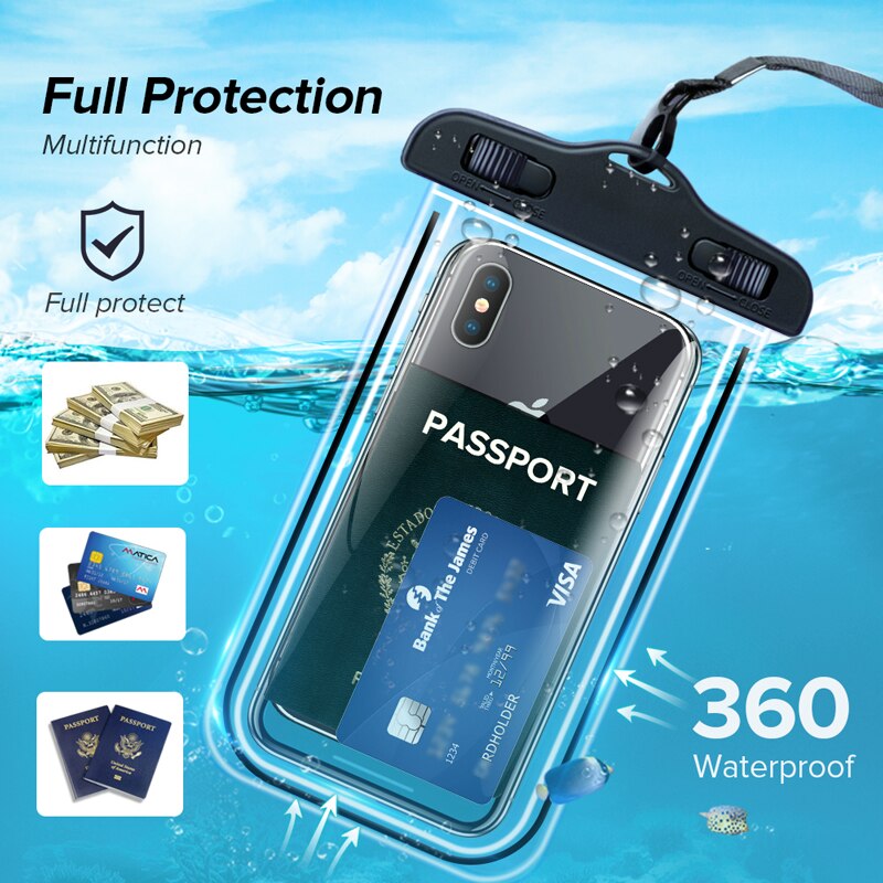 IP68 Universal Waterproof Phon - Fishing Boat Cover avis et prix