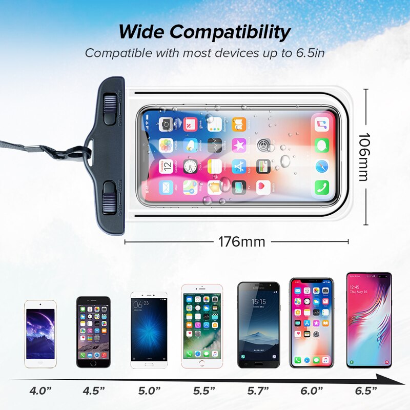 IP68 Universal Waterproof Phon - Fishing Boat Cover avis et prix