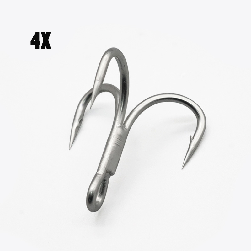 100Pcs Fishhooks 4X Strong Tre - Fishing Boat Anchor avis et prix