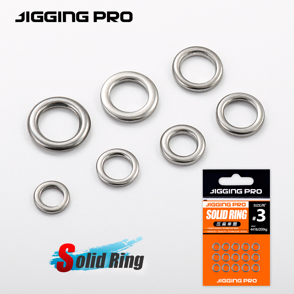 JIGGING PRO Fishing Solid Ring - Fishing Lure Jig のレビューと価格