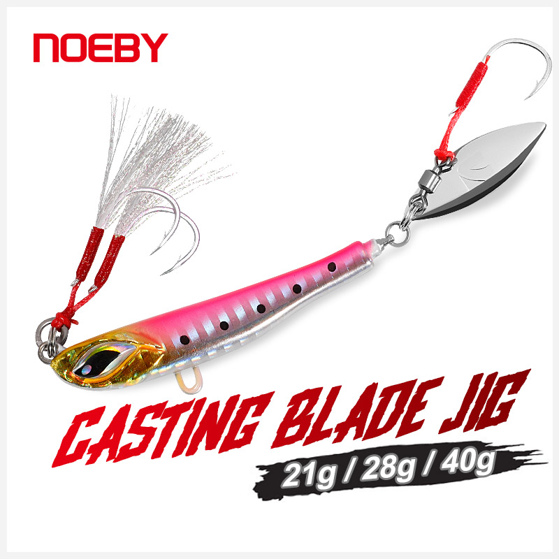 Noeby Blade Jig Lure 21g 28g 4 - Fishing Lure Blade Bait のレビューと価格