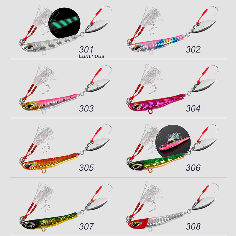 Noeby Blade Jig Lure 21g 28g 4 - Fishing Lure Blade Bait のレビューと価格