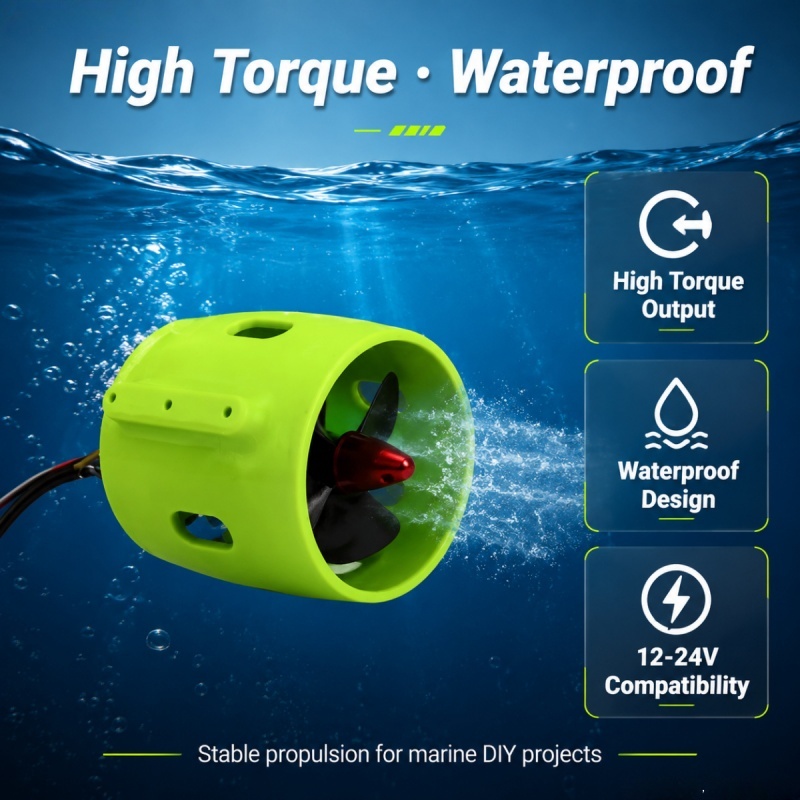 12-24V 20A Brushless Underwate - Fishing Boat Trolling Motor avis et prix