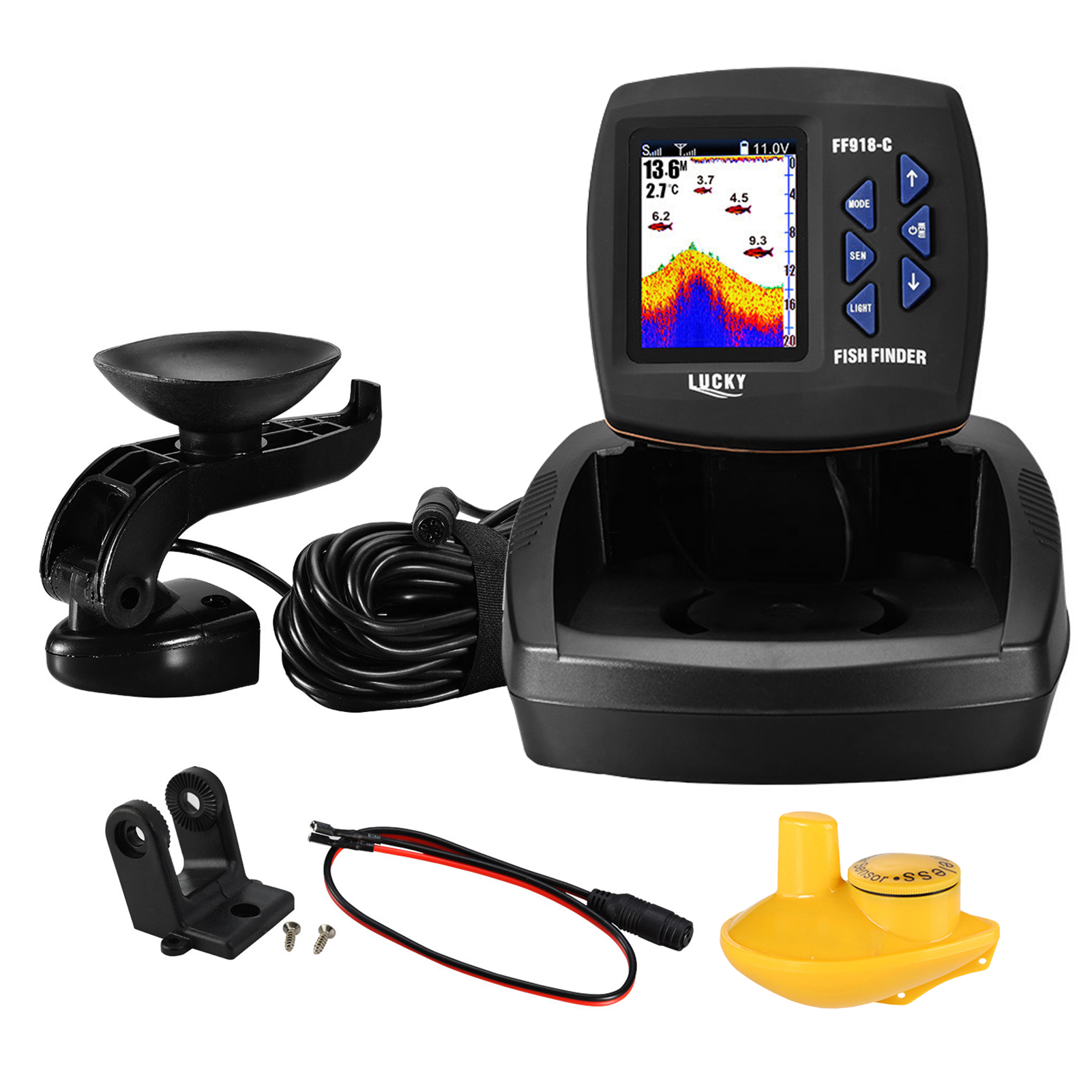 Portable Fish Finder Wireless  - Fishing Boat Depth Finder avis et prix