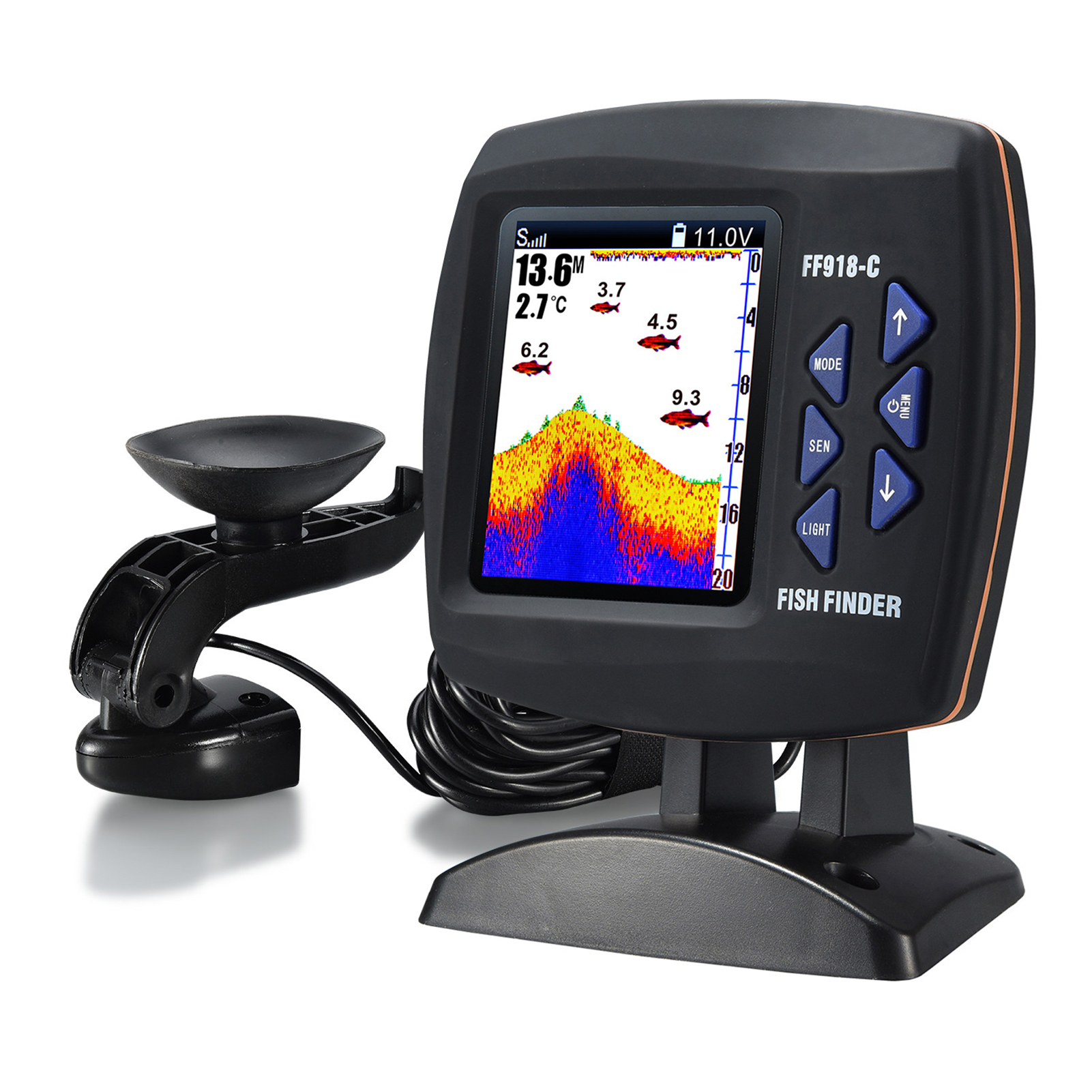 Portable Fish Finder Wireless  - Fishing Boat Depth Finder avis et prix