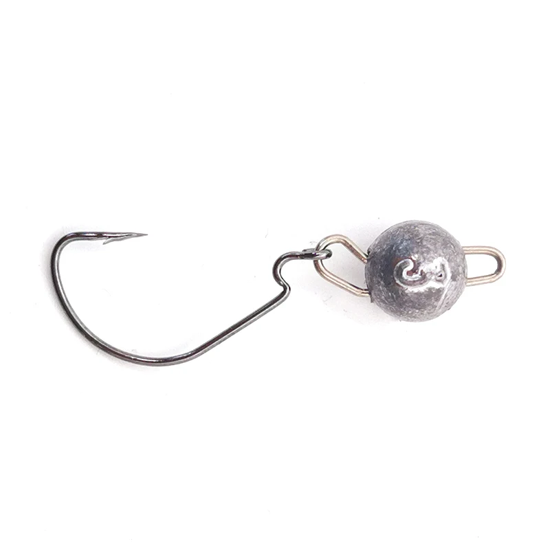 OUTKIT 10pcs/lot Lead Head Sin - Fishing Lure Accessories のレビューと価格