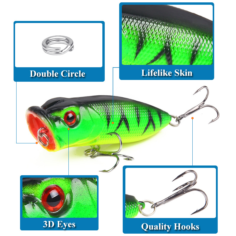 6pcs 6colors（opp bag）/5pcs 5co - Fishing Lure Topwater のレビューと価格