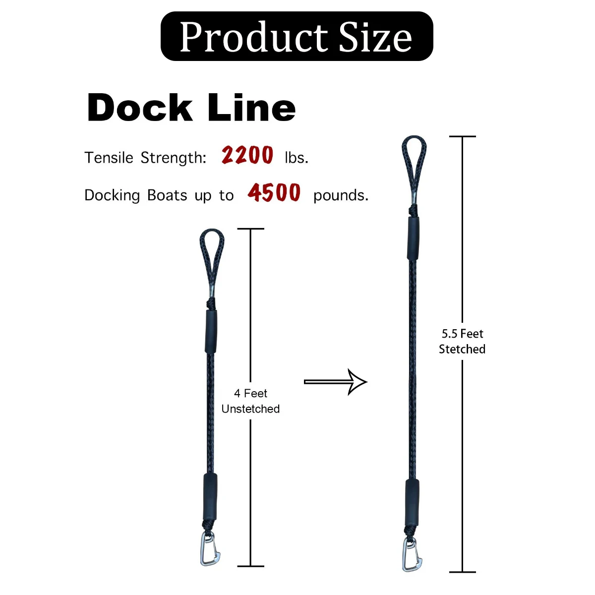 2/1PCS Elastic Bungee Mooring  - Fishing Boat Anchor avis et prix