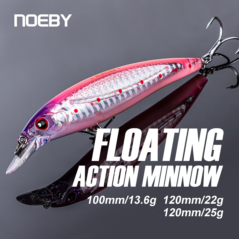 Noeby 100mmm 14g 120mm 22g Jer - Fishing Lure Jerkbait のレビューと価格