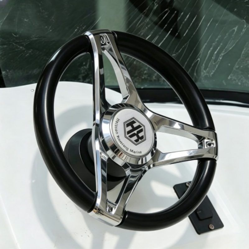 Marine Steering Wheel With Ass - Fishing Boat Trailer avis et prix