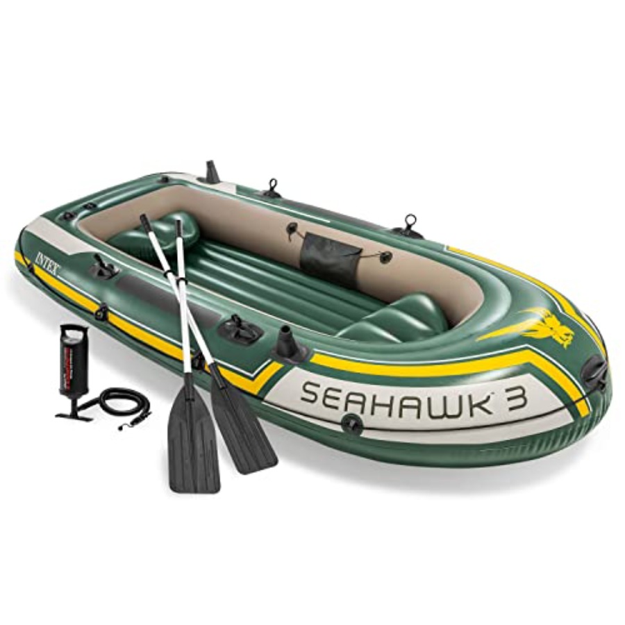 Inflatable Fishing Boat with O - Fishing Boat Oar avis et prix