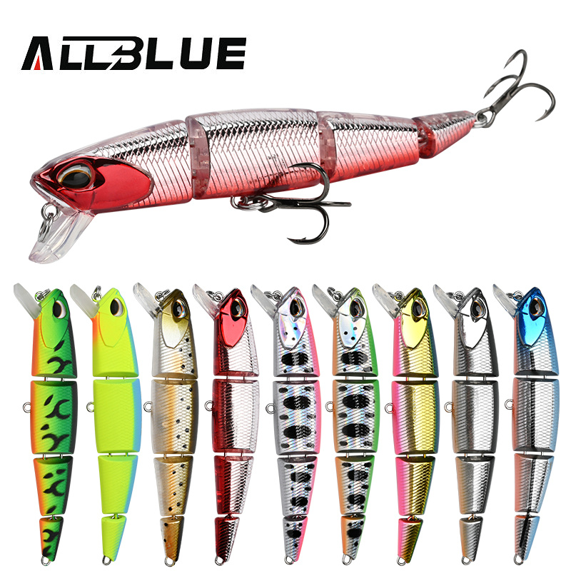 ALLBLUE Professional Jointed S - Fishing Lure Popper のレビューと価格
