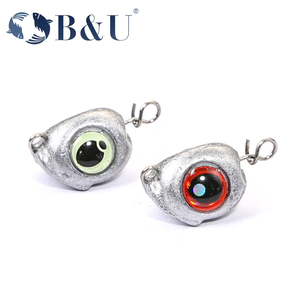 B&U Swing Jig head cheburashka - Fishing Lure Accessories のレビューと価格