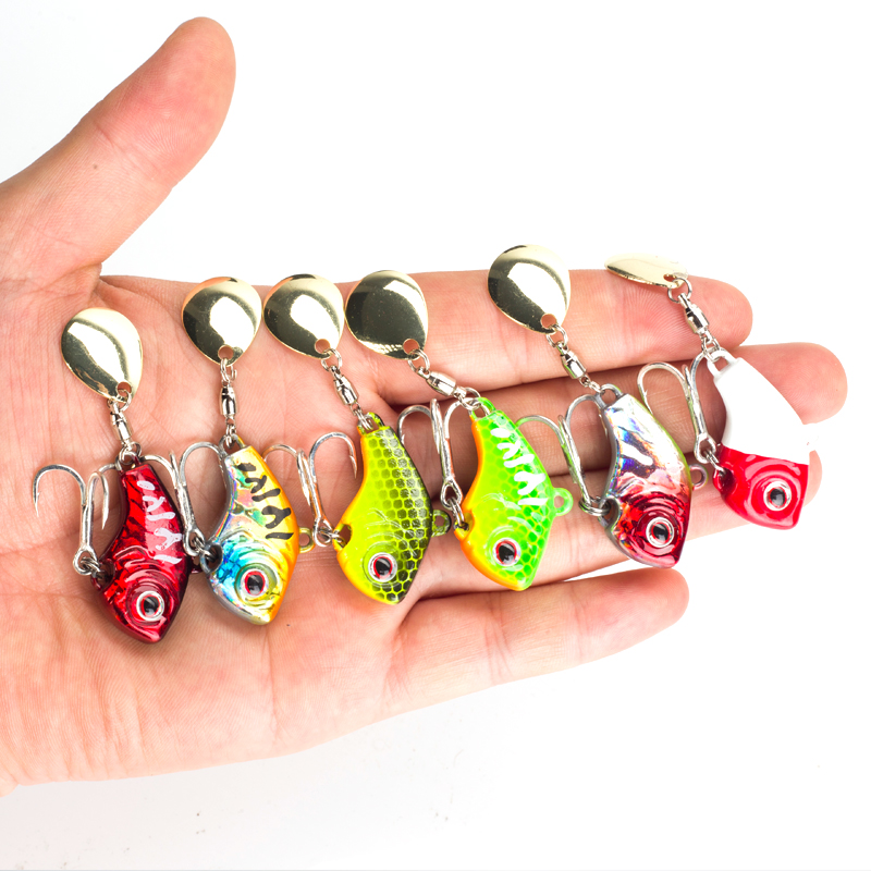 6PC 5g/7g/10g/14g/20g Rotating - Fishing Lure Crankbait のレビューと価格